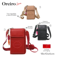 PHONE BAG OREIRO LOVE NEGRO