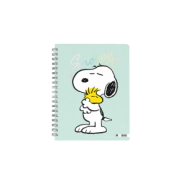 CUADERNO 16x21 ESPIRAL T/D 80HJS SNOOPY MOOVING