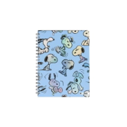 CUADERNO 16x21 ESPIRAL T/D 80HJS SNOOPY MOOVING