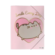CARPETA OFICIO 3 SOLAPAS PUSHEEN MOOVING