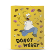 CARPETA OFICIO 3 SOLAPAS LOS SIMPSONS MOOVING