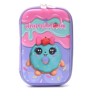 CARTUCHERA CANOPLA 1 PISO THINK HAPPY TEEN KAWAII 22x16x4 CM SKORA