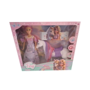 MU&Ntilde;ECA TINY HADA Y SU CABALLO 36X32X8CM