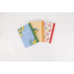 SET 3 CUADERNOS A6 PARA JOURNALING CITRIC