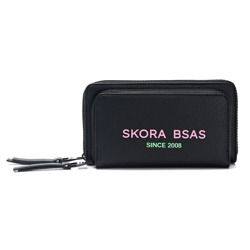FICHERO TANGER CON BOLSILLO FRONTAL SKORA NEGRO