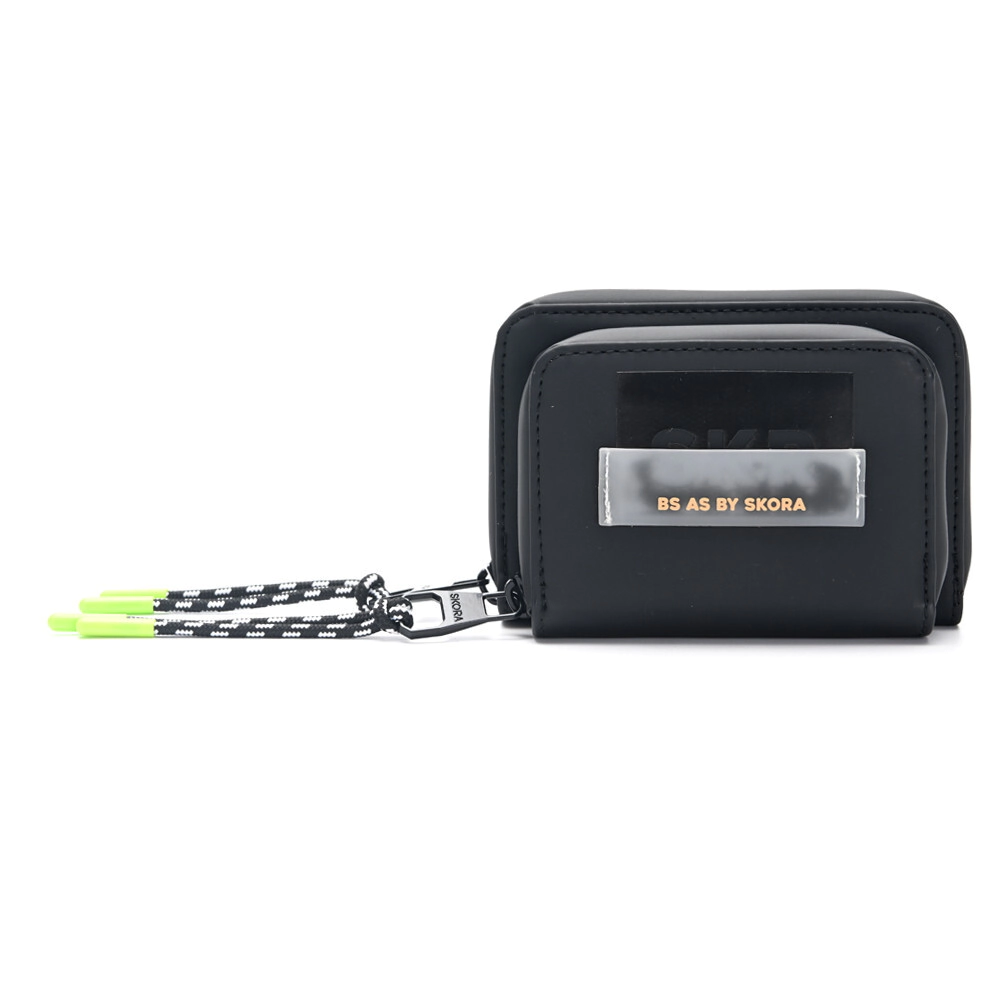 BILLETERA SAFI CON BOLSILLO FRONTAL SKORA NEGRO