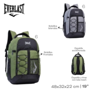 MOCHILA EVERLAST VERDE