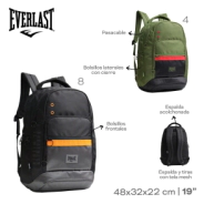 MOCHILA EVERLAST VERDE
