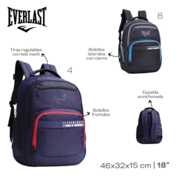 MOCHILA EVERLAST AZUL