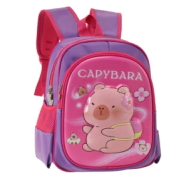 MOCHILA INFANTIL CAPYBARA TRENDY VIOLETA