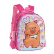 MOCHILA INFANTIL CAPYBARA TRENDY FUCSIA