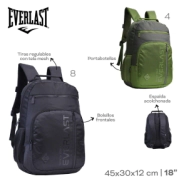 MOCHILA EVERLAST VERDE