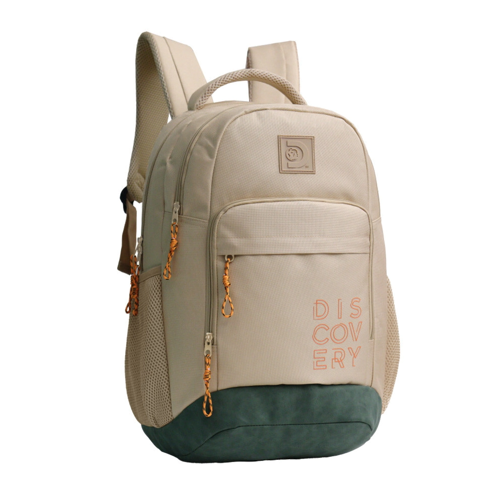 MOCHILA DISCOVERY BEIGE