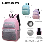 MOCHILA HEAD ROSA