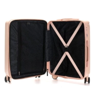 VALIJA CARRY ON SKORA BS AS HARD ABS ROSA 20"