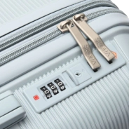 VALIJA CARRY ON SKORA BS AS HARD PP GRIS PERLA 20"