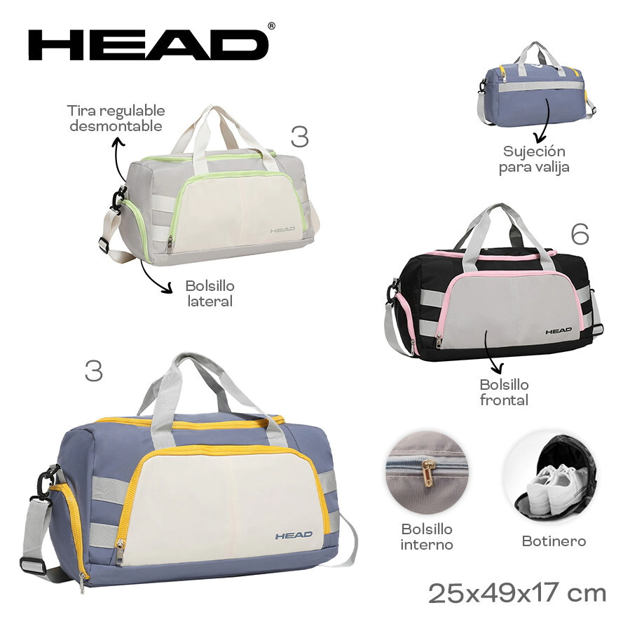 BOLSO HEAD AZUL