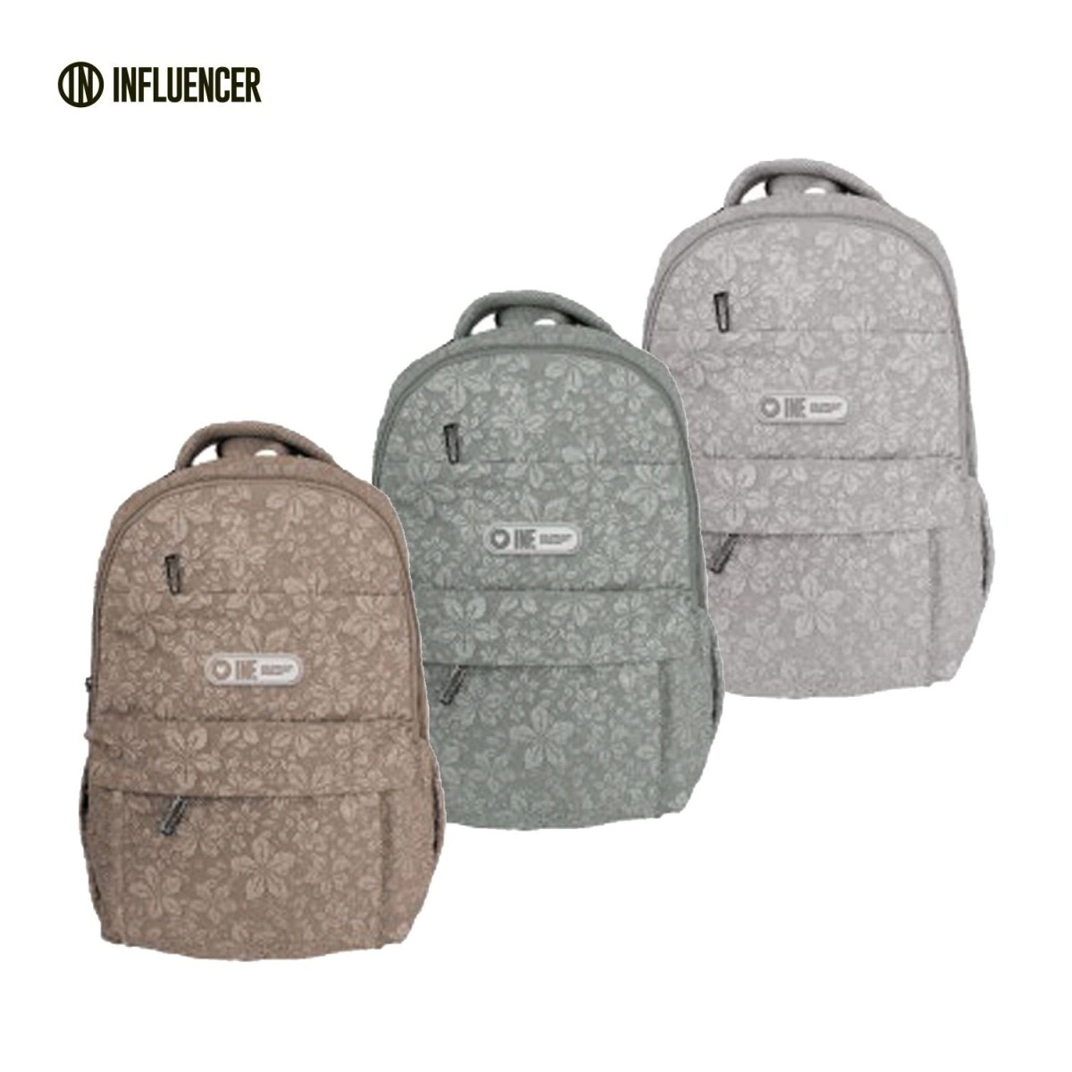 MOCHILA INFLUENCER FLORES