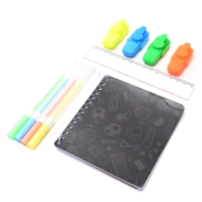 MOCHILA CON SET LIBRERIA INCLUYE CUADERNO SKORA FUTBOL