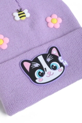 GORRO TEJIDO JOY CHIMOLA CAT
