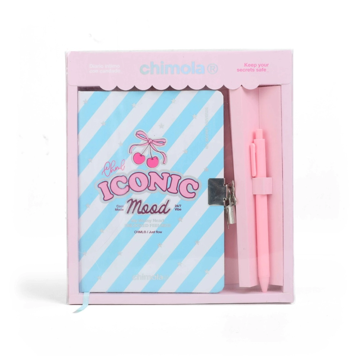 DIARIO INTIMO SECRETS DREAM PINK CHIMOLA