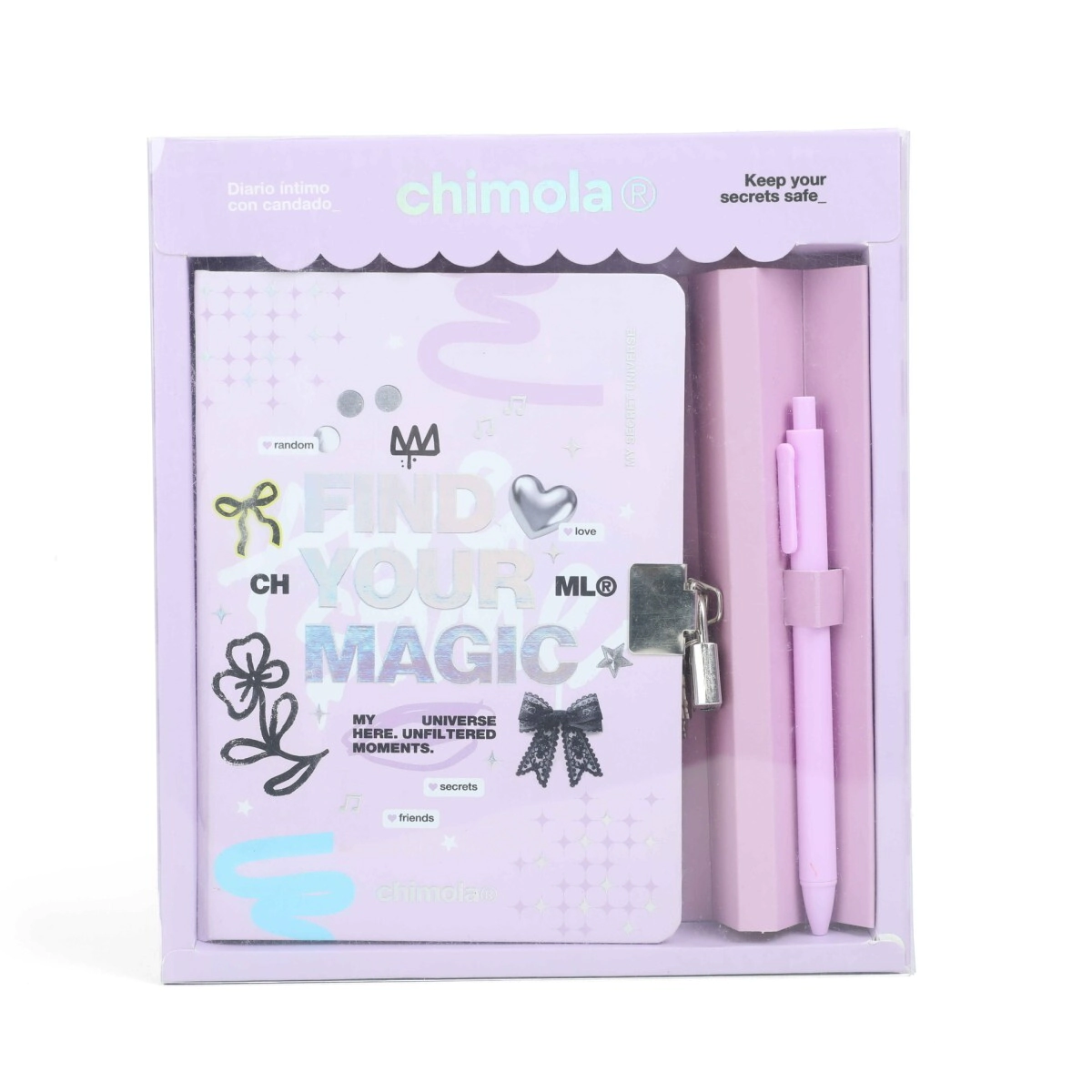 DIARIO INTIMO SECRETS ICONIC CHIMOLA