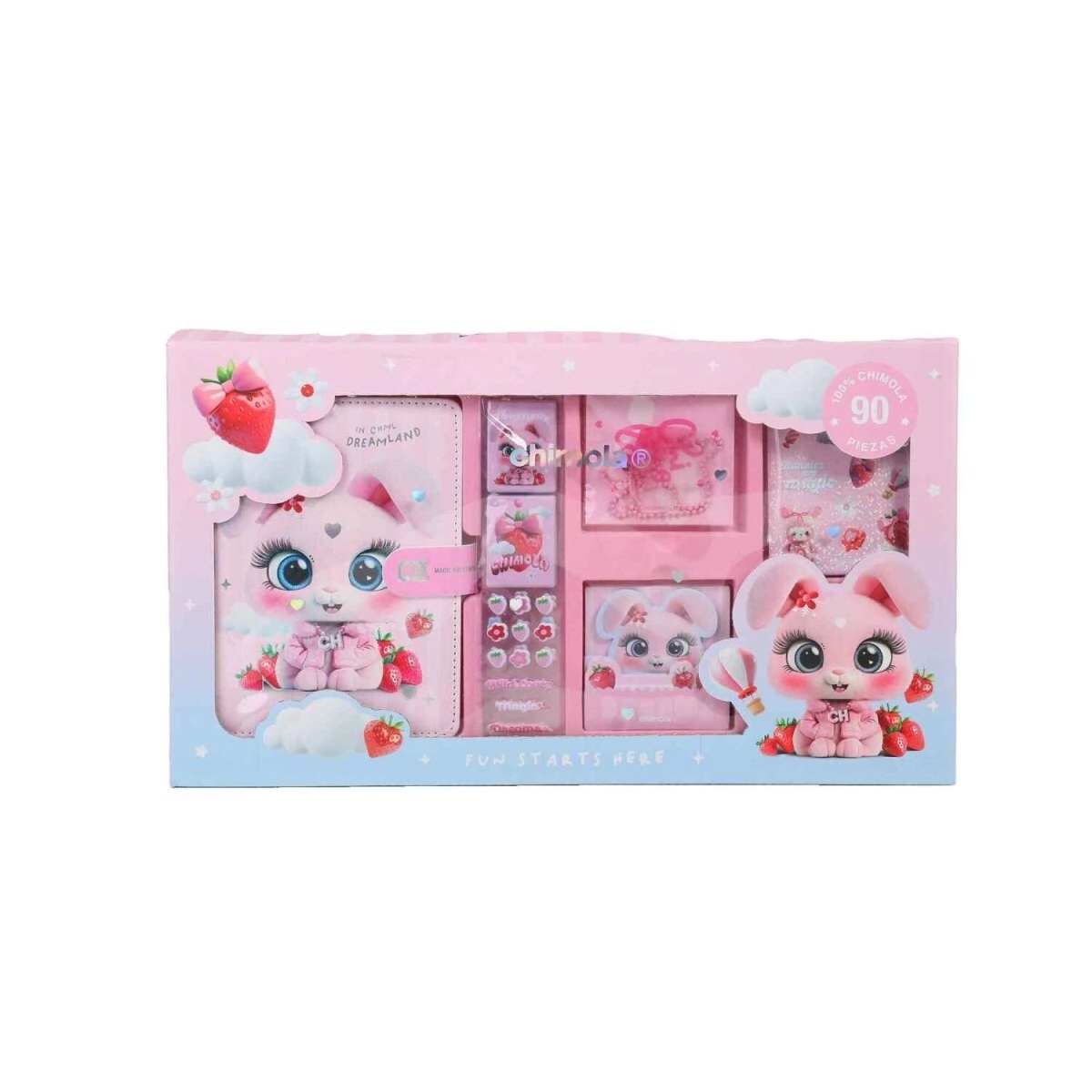 STATIONARY SET JOY CHIMOLA BUNNY