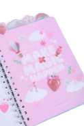 CUADERNO A5 HOLOGRAM CHIMOLA BUNNY