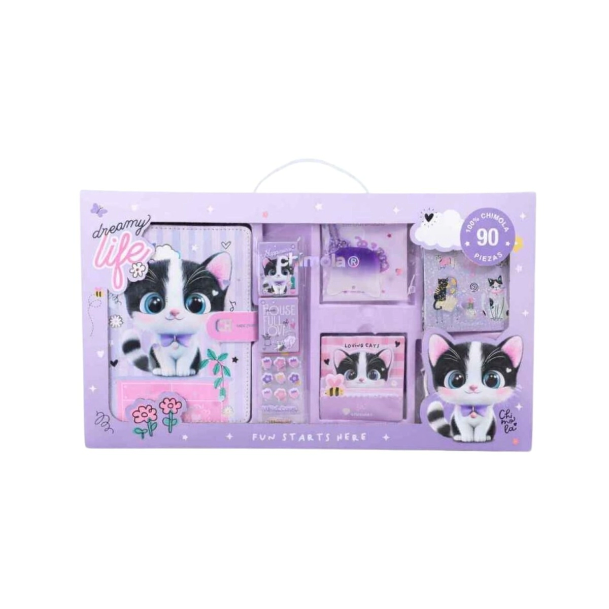 STATIONARY SET JOY CHIMOLA CAT