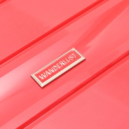 SET VALIJAS WANDERLUST URBAN HARD PP ROJO 20" Y 24" EXPANDIBLE