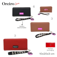 BILLETERA OREIRO LOVE BEIGE