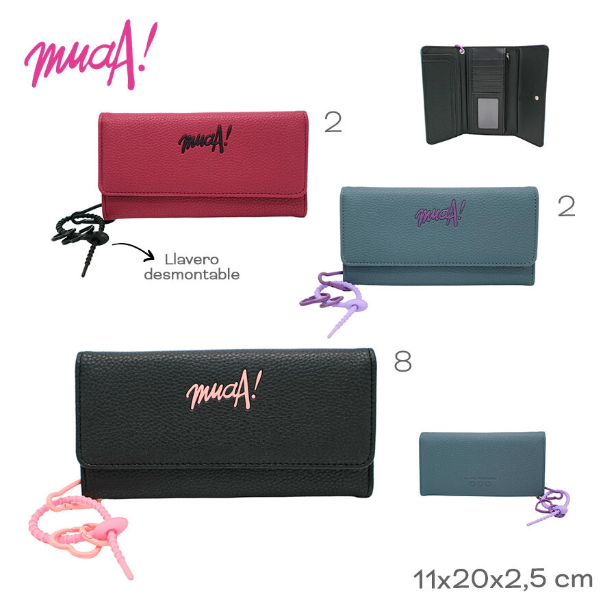 BILLETERA MUAA NEGRO
