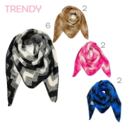 BUFANDA TRENDY MARRON