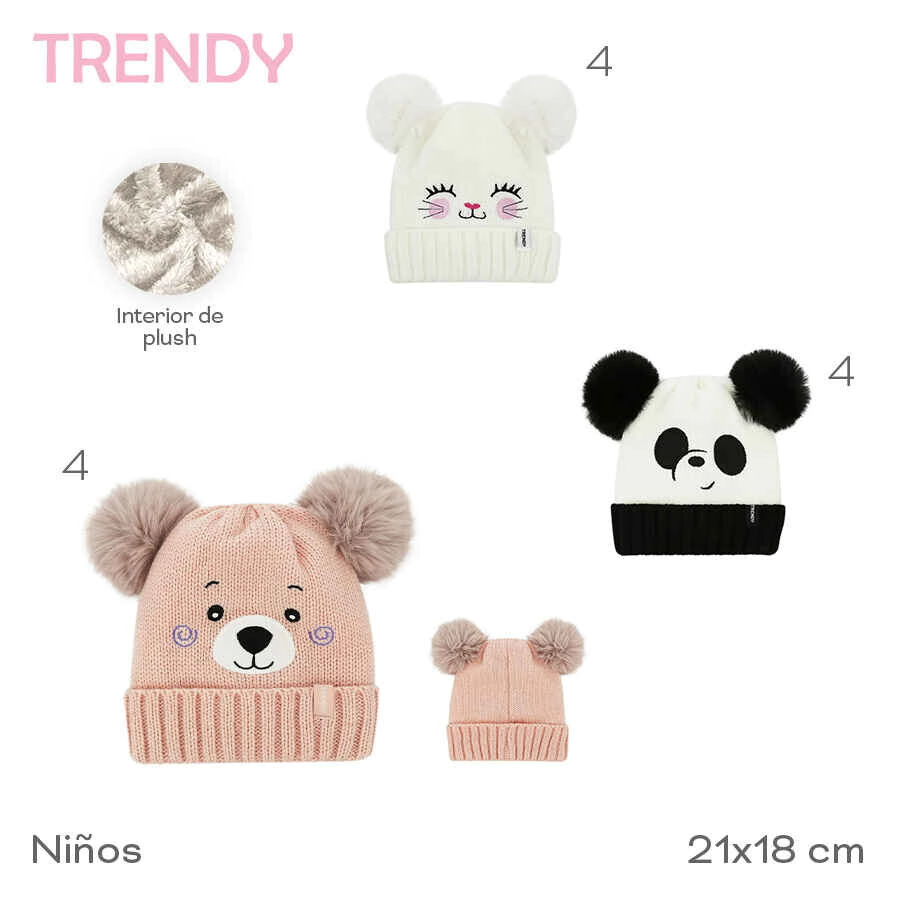 GORRO INFANTIL TRENDY