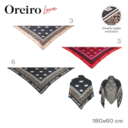 BUFANDA TRIANGULAR OREIRO LOVE