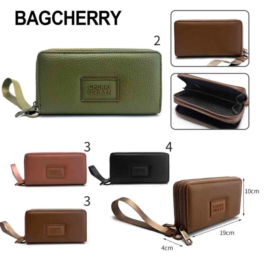 BILLETERA BAGCHERRY VERDE
