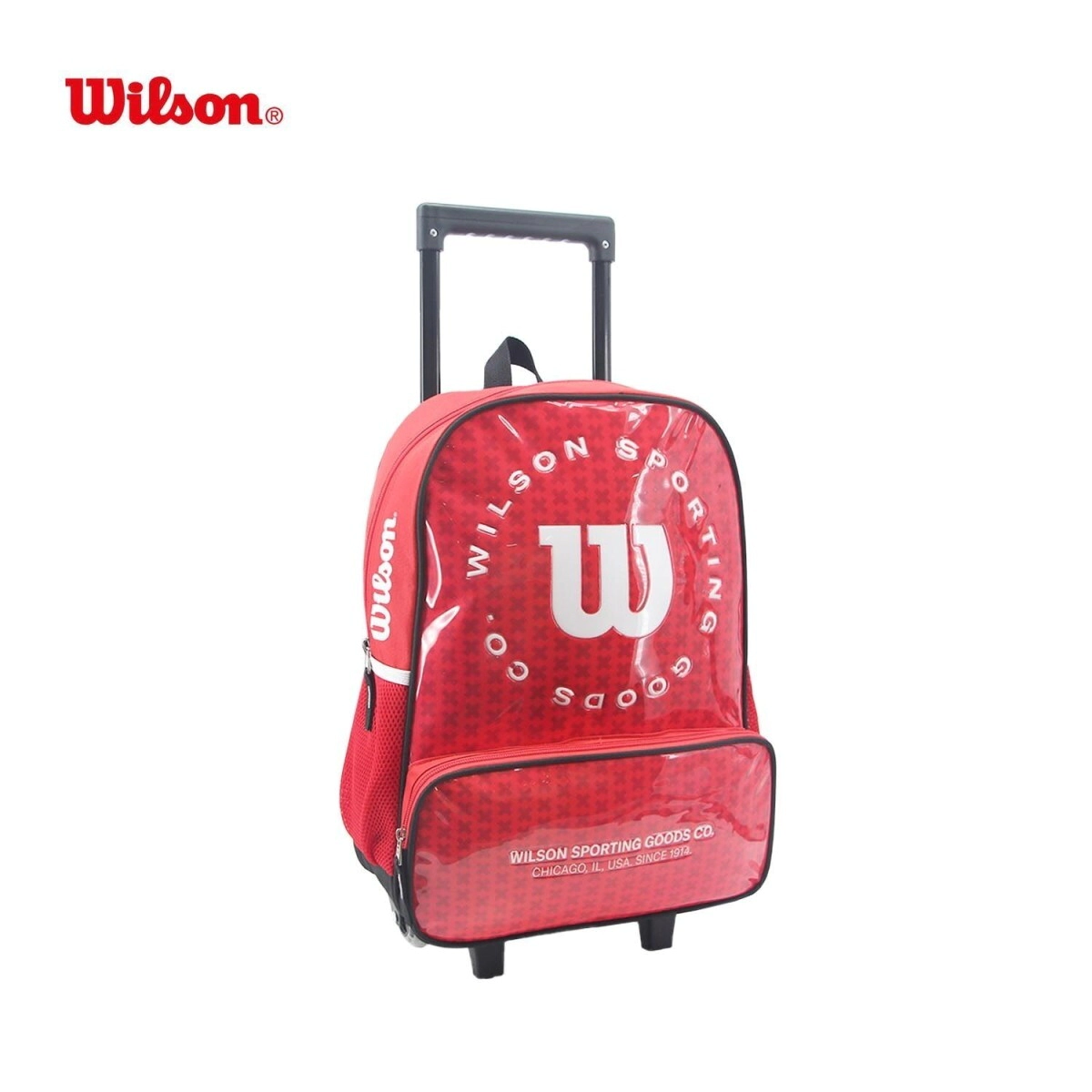 MOCHILA CON CARRO WILSON 16" NEGRO
