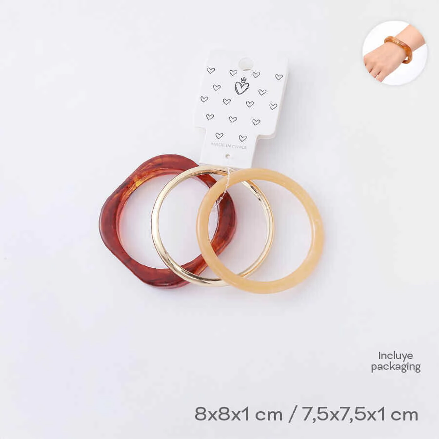 SET PULSERAS TRENDY