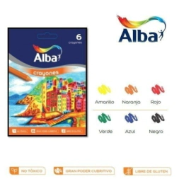 Crayones Alba Trad. Chico x6