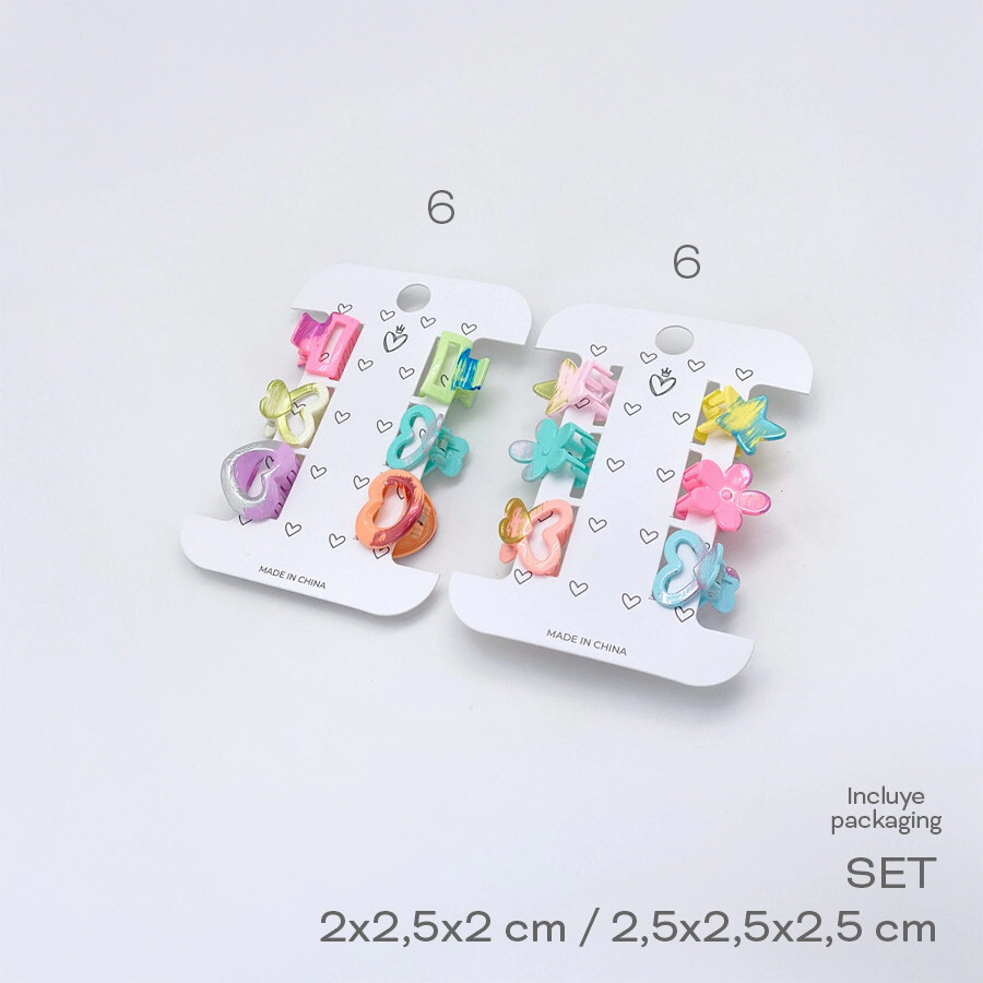 SET MINI BROCHES TRENDY