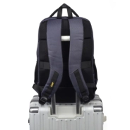 MOCHILA PRESTIGE EXECUTIVE GREY TRAVEL BLUE