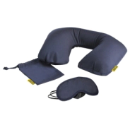 COMFORT SET ALMOHADA + ANTIFAZ TRAVEL BLUE