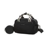 MORRAL CON MONEDERO TRENDY NEGRO