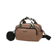 MORRAL CON MONEDERO TRENDY CAMEL
