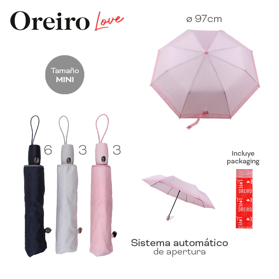 PARAGUAS OREIRO LOVE