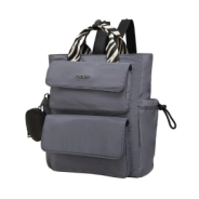 MOCHILA TRENDY GRIS