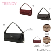 CARTERA TRENDY NEGRO