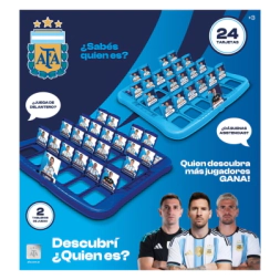 JUEGO DE MESA DESCUBRI QUIEN SOY? AFA OFICIAL SELECCION ARGENTINA 29X25X5CM