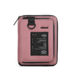 PORTADOCUMENTOS Y CABLES MONACO CHIMOLA PALE PINK