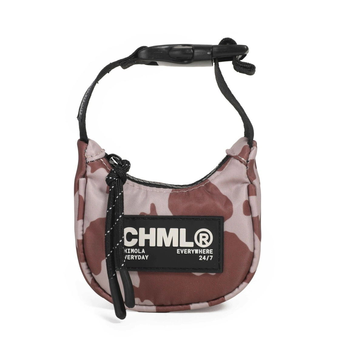 LLAVERO POUCH COOL PRINTS CHIMOLA BROWN